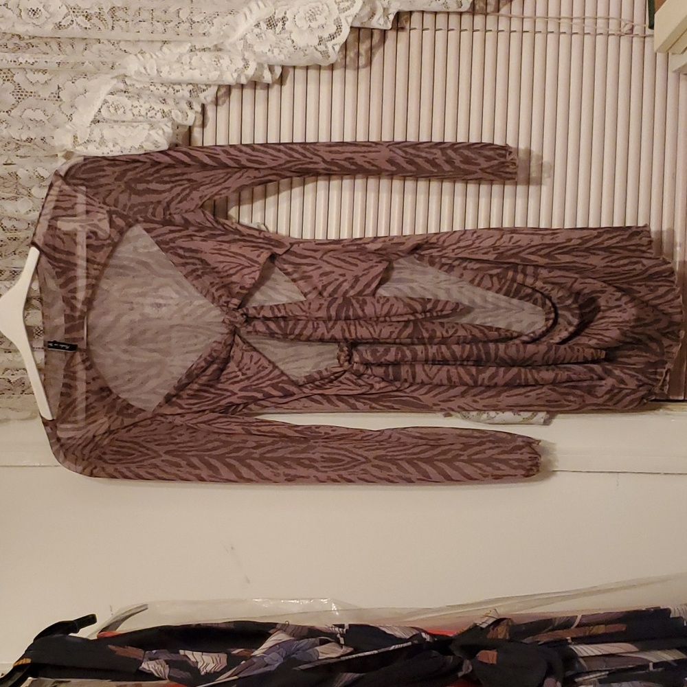 As you sheer dress